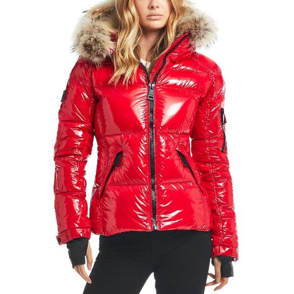 SAM. Jackets & Coats Sam Womens Blake Red Winter Puffer Insulted